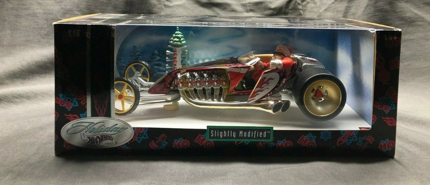 2001 Hot Wheels Santa's Slightly Modified Christmas 1/18 DIECAST