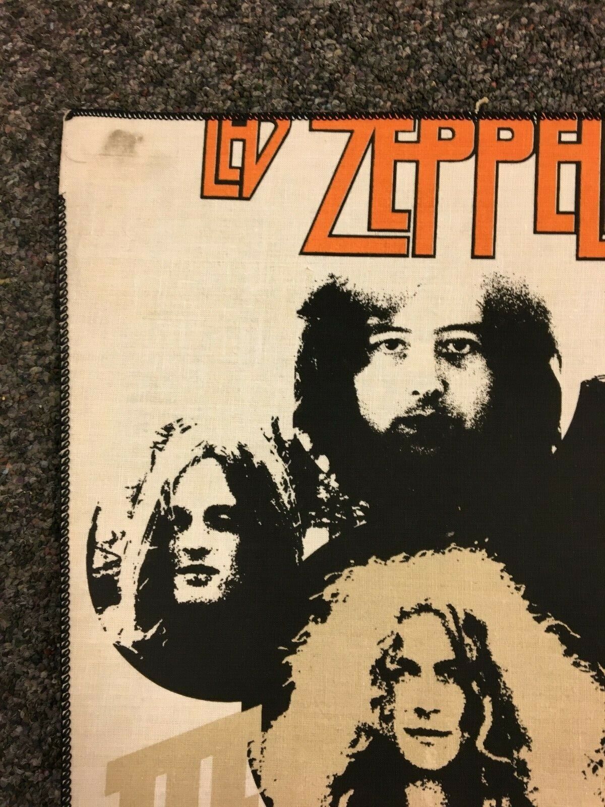 BACKPATCH VINTAGE- LED  ZEPPELIN- III- ROBERT PLANT AND JIMMY PAGE- NOS 