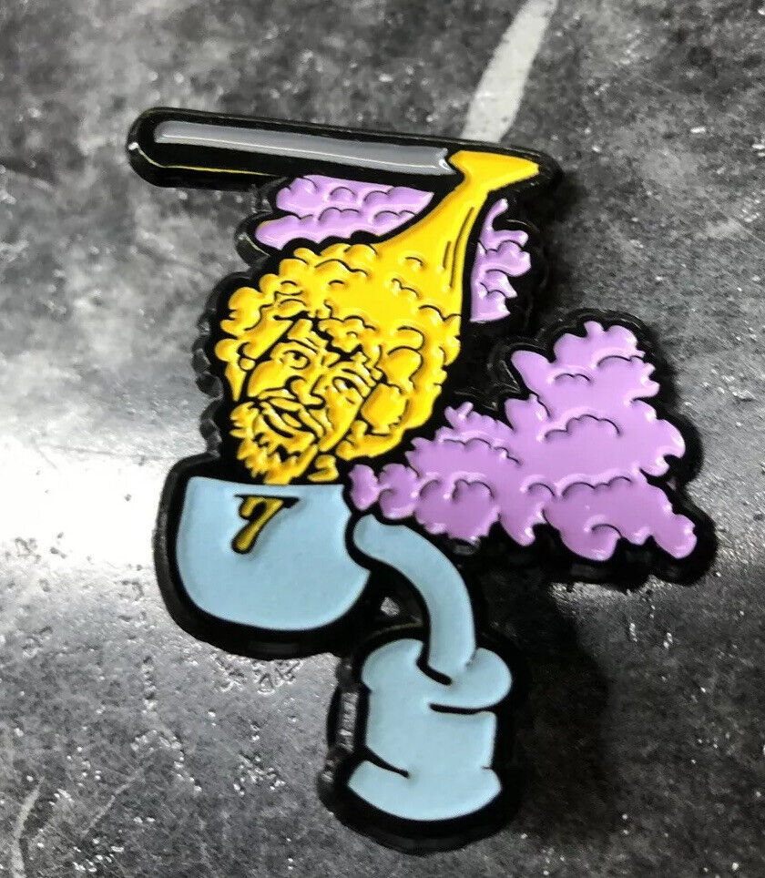 Dab Zilla Pin Art Paint Marijuana Dab Hat Pin New