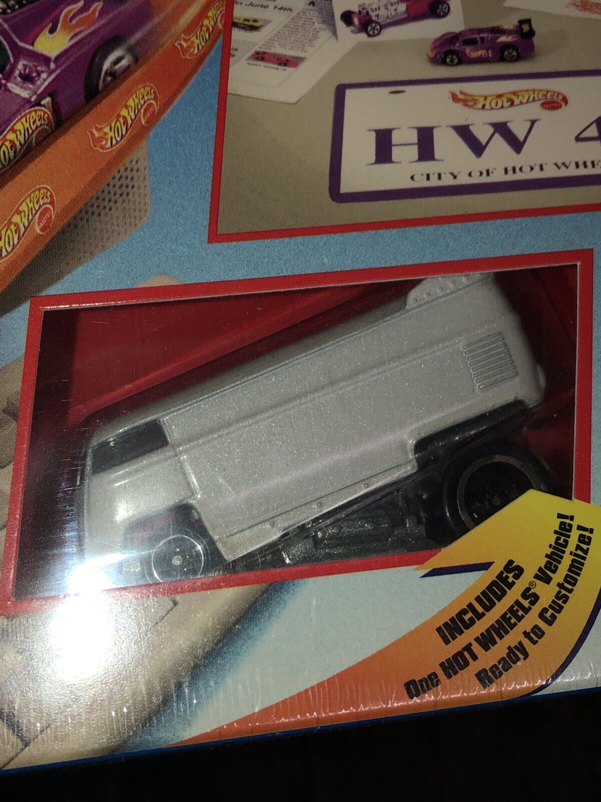 1997 Hot Wheels Custom Car Designer CD-Rom w/ VW Drag Bus RARE NEW SEALED