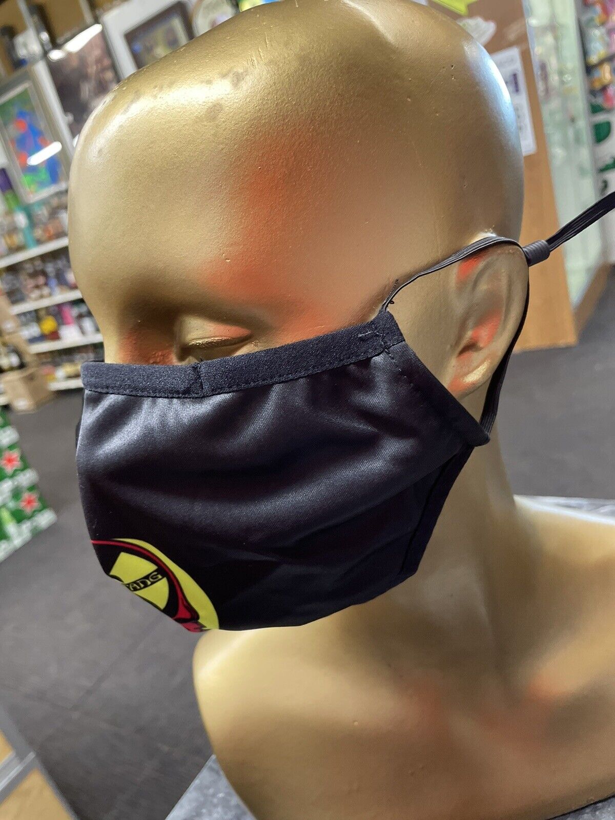 WU-TANG YELLOW BLACK RED RAP HIP HOP MASK Washable Custom 