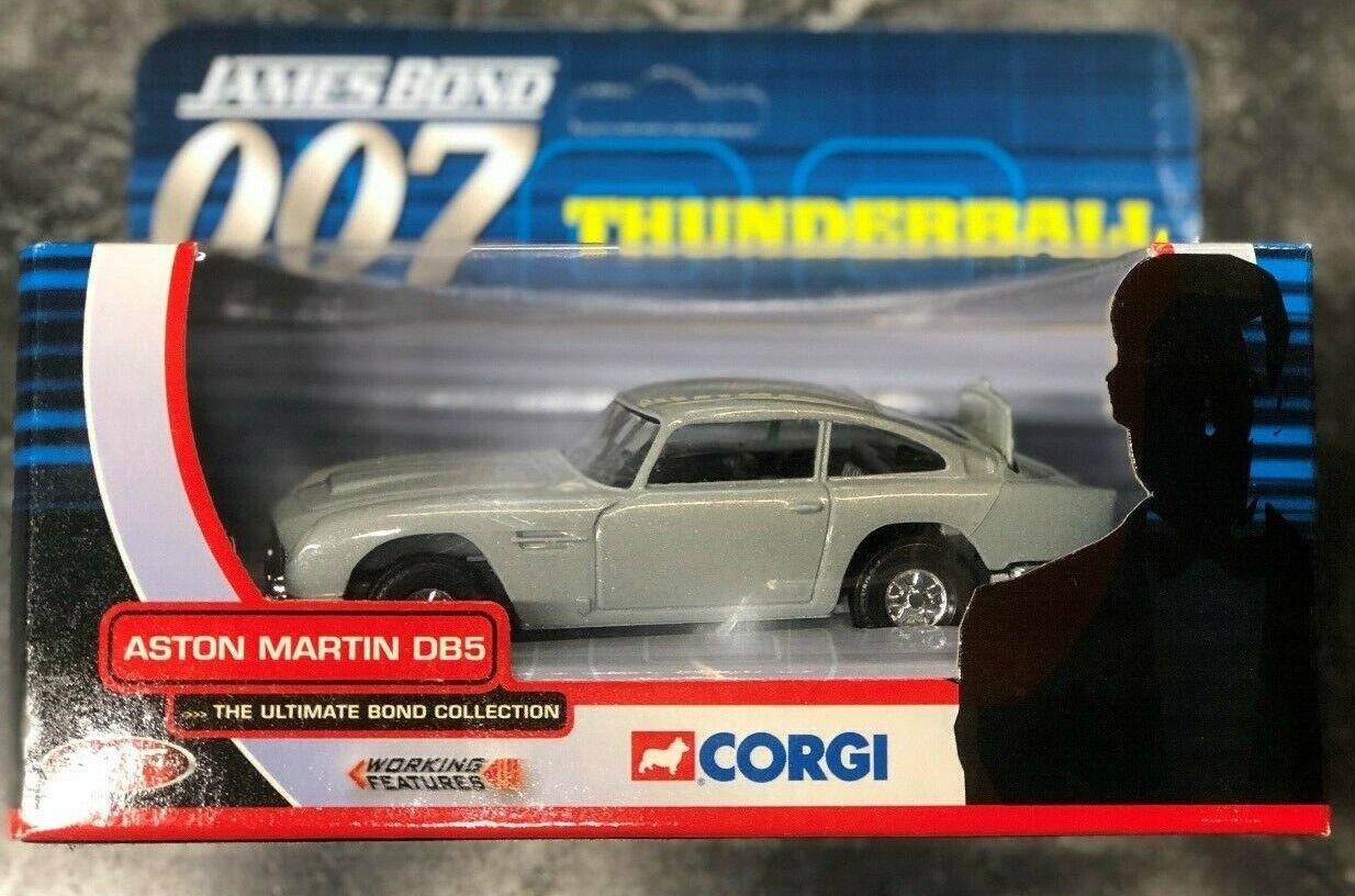 Corgi James Bond 007 Thunderball Aston Martin DB5 TY06901 NEW IN BOX MINT SILVER