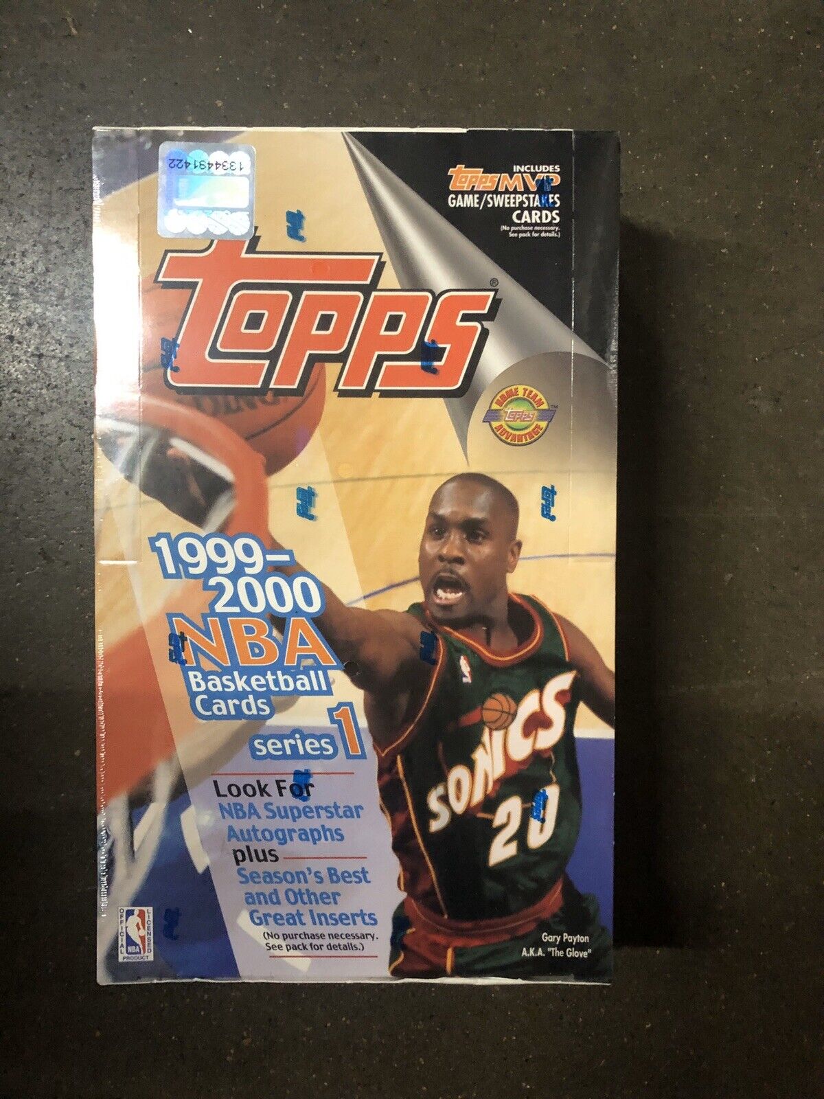 1999/00 Topps Series 1 Basketball Jumbo Box * NBA Superstar Autographs 1999 2000