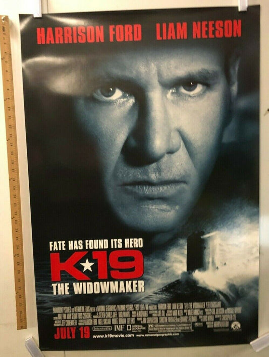 "K-19 The Widowmaker" Original Movie Theater Promo Poster 2002 Paramount Ford