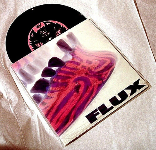 FLUX Plains at Ground Zero 7" Colored Vinyl MANS RUIN MR-031 Frank Kozik