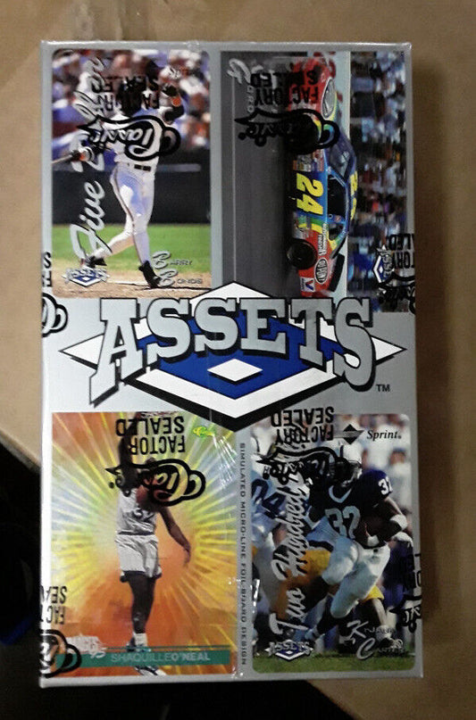 1995 CLASSIC ASSETS SERIES 2 FACTORY SEALED BOX FASC (SHAQ $2000 FONCARD) RARE