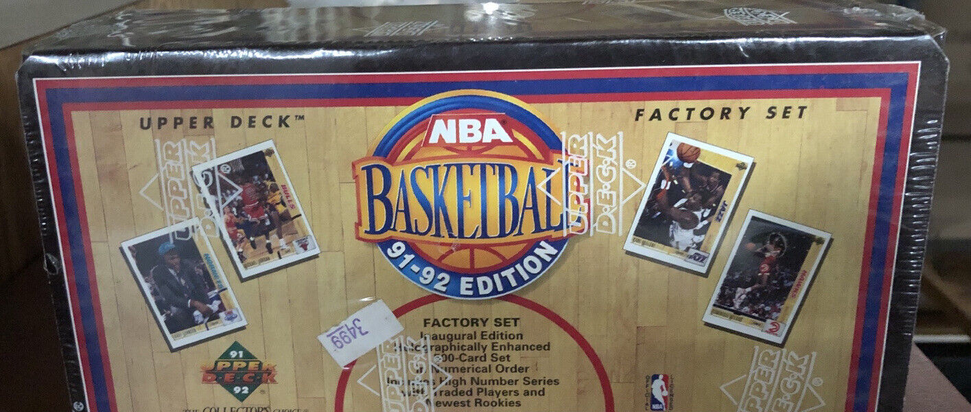 1991-92 Upper Deck Basketball Low Series Hobby Box  Michael Jordan RARE GLOSSY