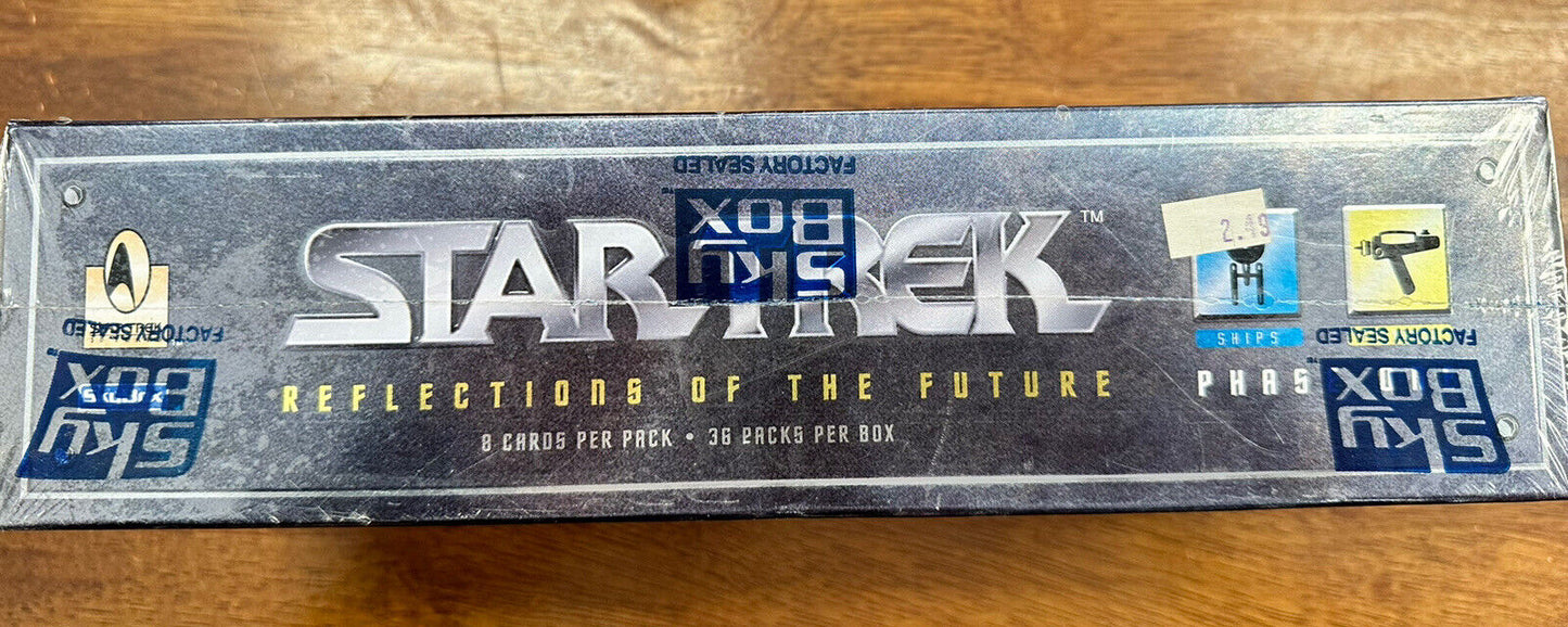 30 Years of Star Trek Reflections of the Future Phase One Cards 36 pk SEALED BOX