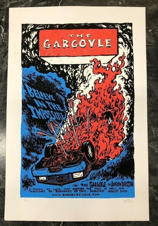 Dwitt - 2008 - The Gargoyle "Believe In The Impossible" Novel Poster