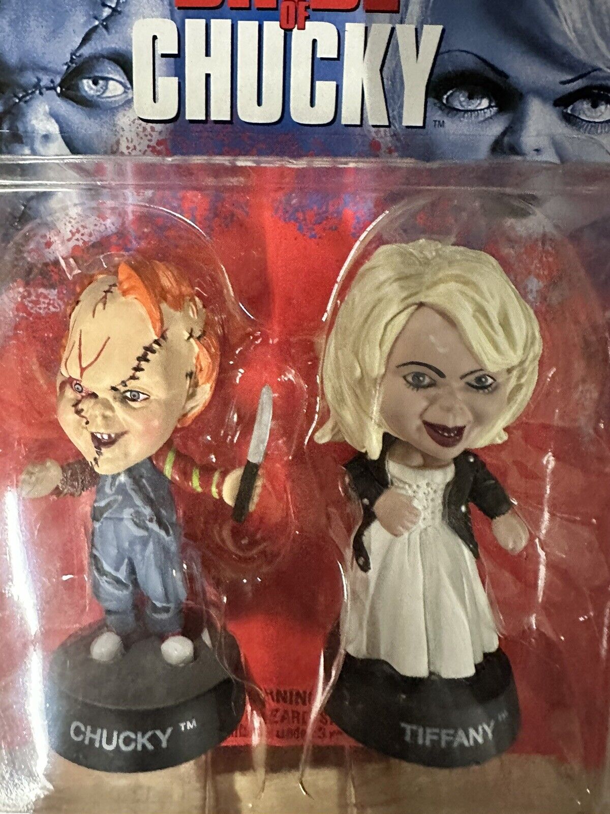 Bride Of Chucky Movie Chucky Little Big Heads Figures Sideshow Toys CASE FRESH