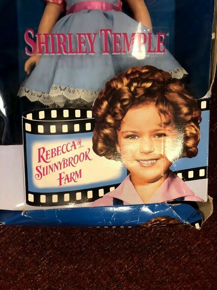 Danbury Shirley Temple 1996 14" Rebecca Of Sunnybrook Farm Doll  Mint Condition