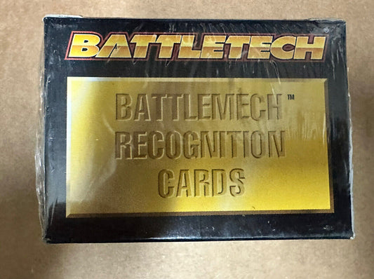 Battletech Battlemech Recognition Card 1993 FASA Mechwarrior Set 1675 SEALED SET