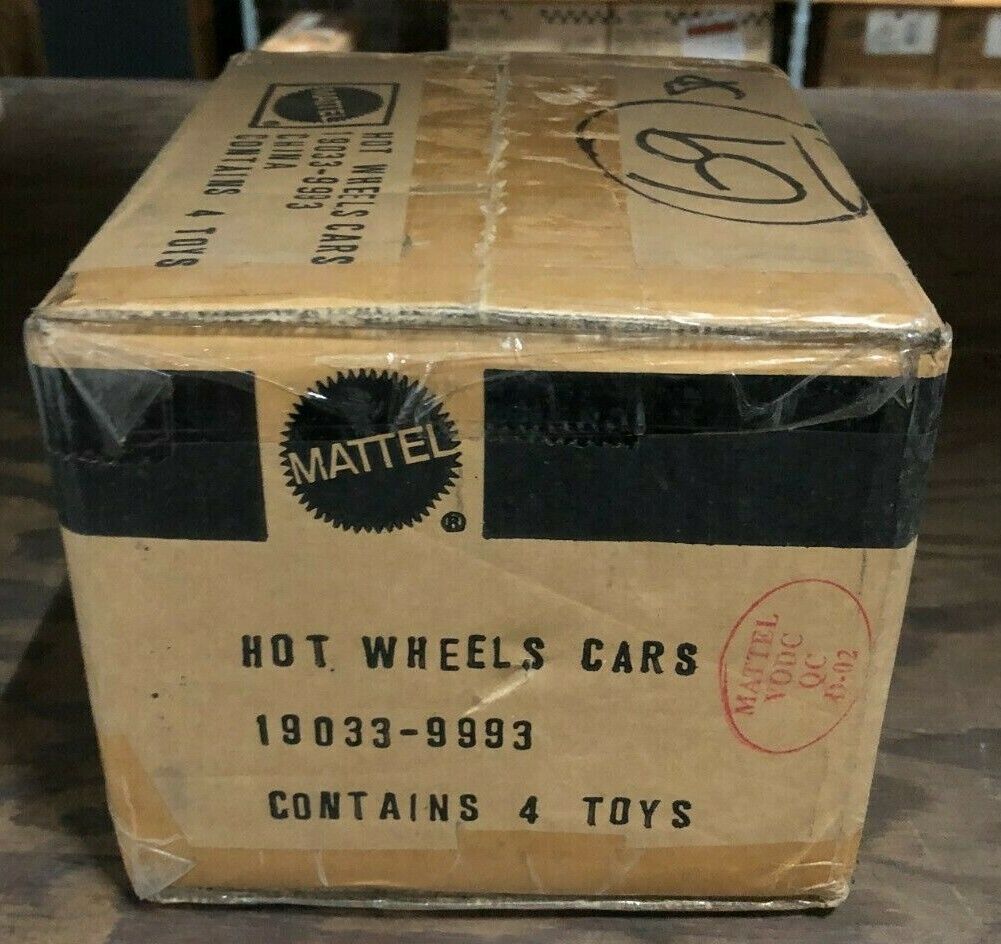 Factory Case Of 4 Sealed Hot Wheels Hot Rod Series One 19033-9993 Vintage 