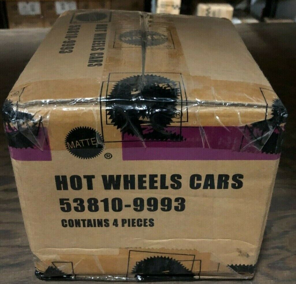 Factory Case of 4 - Hot Wheels 53810 Carroll Shelby Set Shelby Series 1 & Cobra