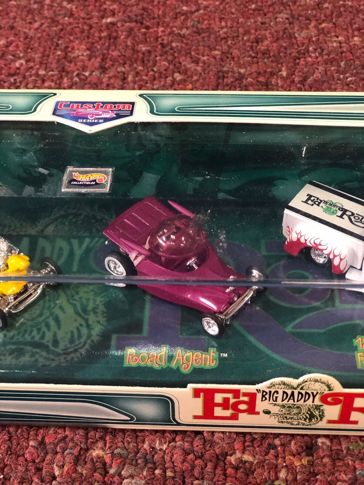 FACTORY SEALED CASE OF 4 - Hot Wheels "Big Daddy" Ed Roth Car Set 2000 Rat Fink