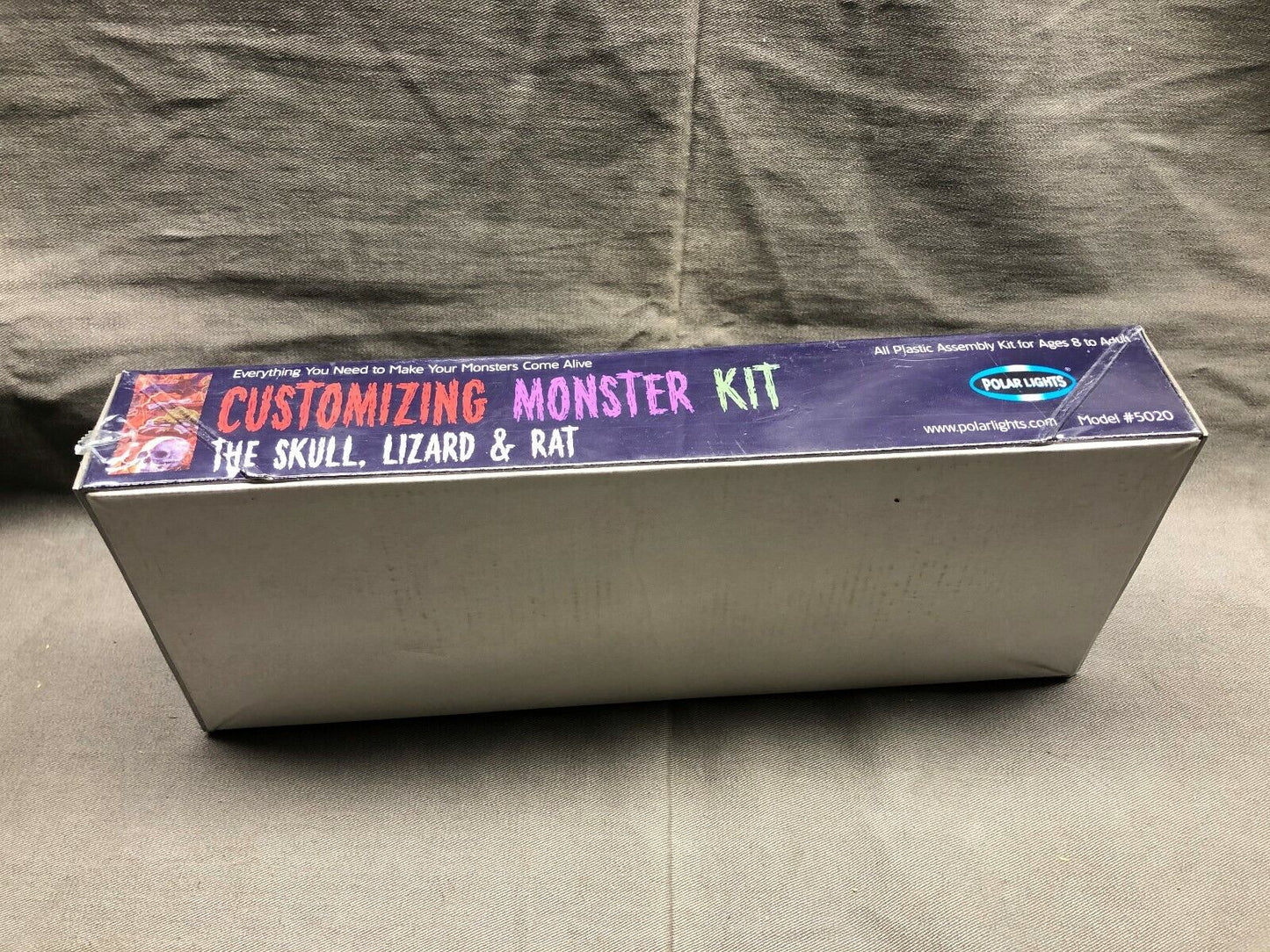 1998 Polar Lights CUSTOMIZING MONSTER KIT - The Skull, Lizard, and Rat - Sealed