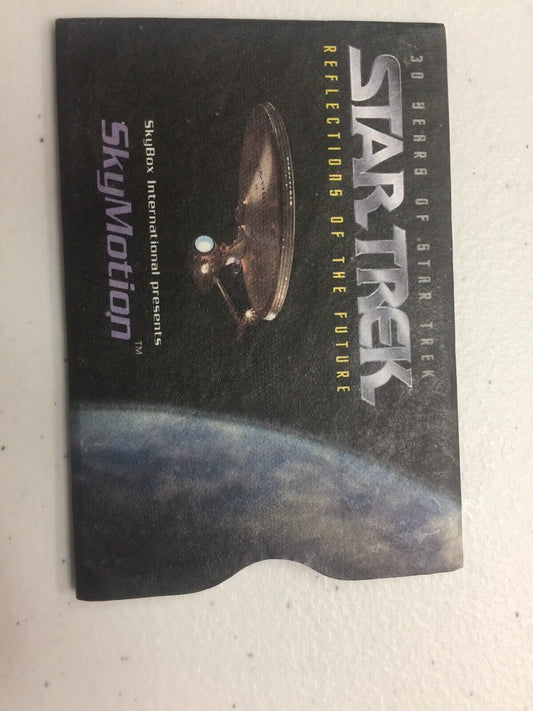 1995 SKYBOX 30 YEARS OF STAR TREK PHASE 1 SKYMOTION CARD - ENTERPRISE -MINT