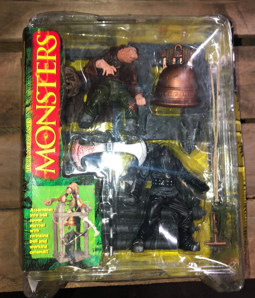 1997 New Monsters McFarlane Hunchback Playset! new in box