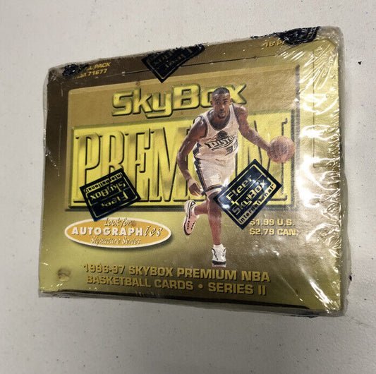 1996/97 Skybox Premium Series 2 Basketball Retail Box RARE VINTAGE FIND 