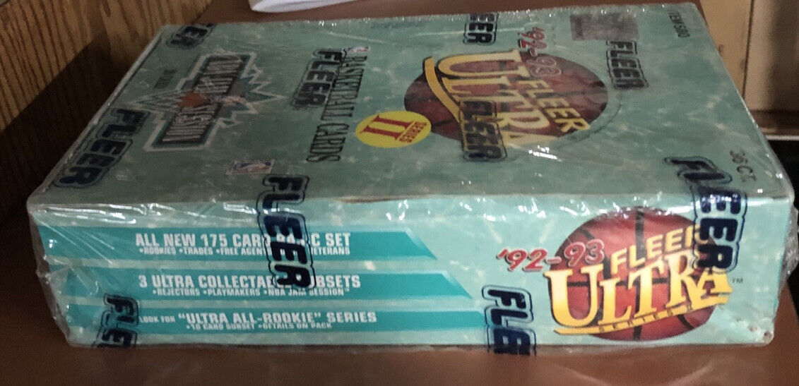 1992-93 Fleer Ultra Series 2 Two Basketball Factory Sealed Hobby Box Shaq RC?