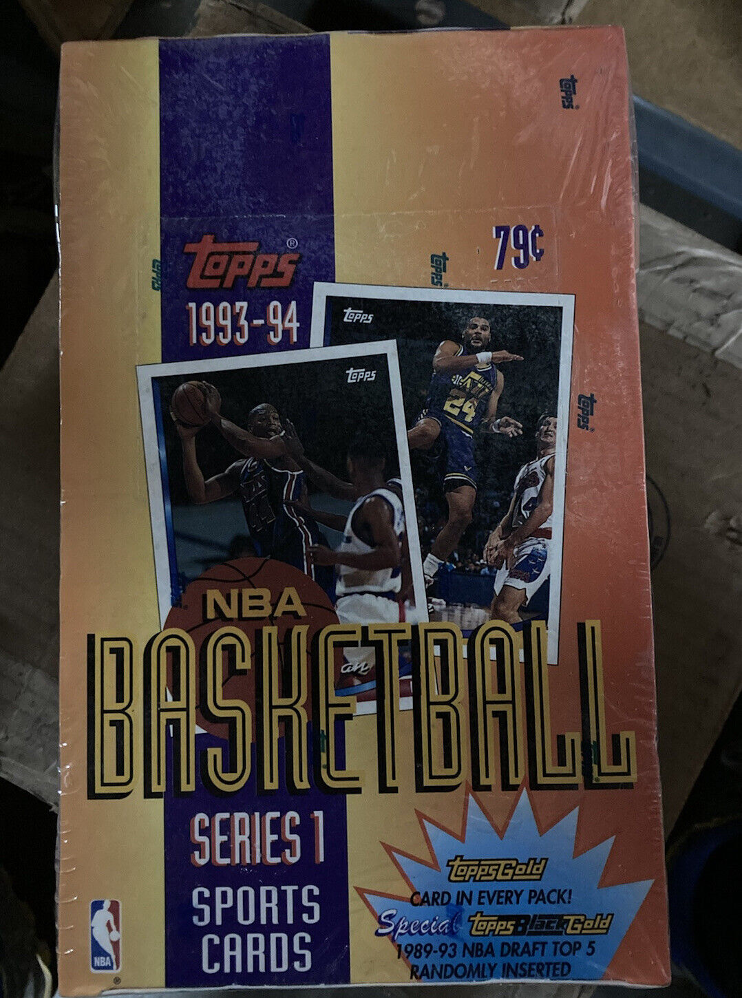 1993-94 Topps Series 1 Basketball Hobby Box Factory Sealed 36 Pack Jordan Shaq