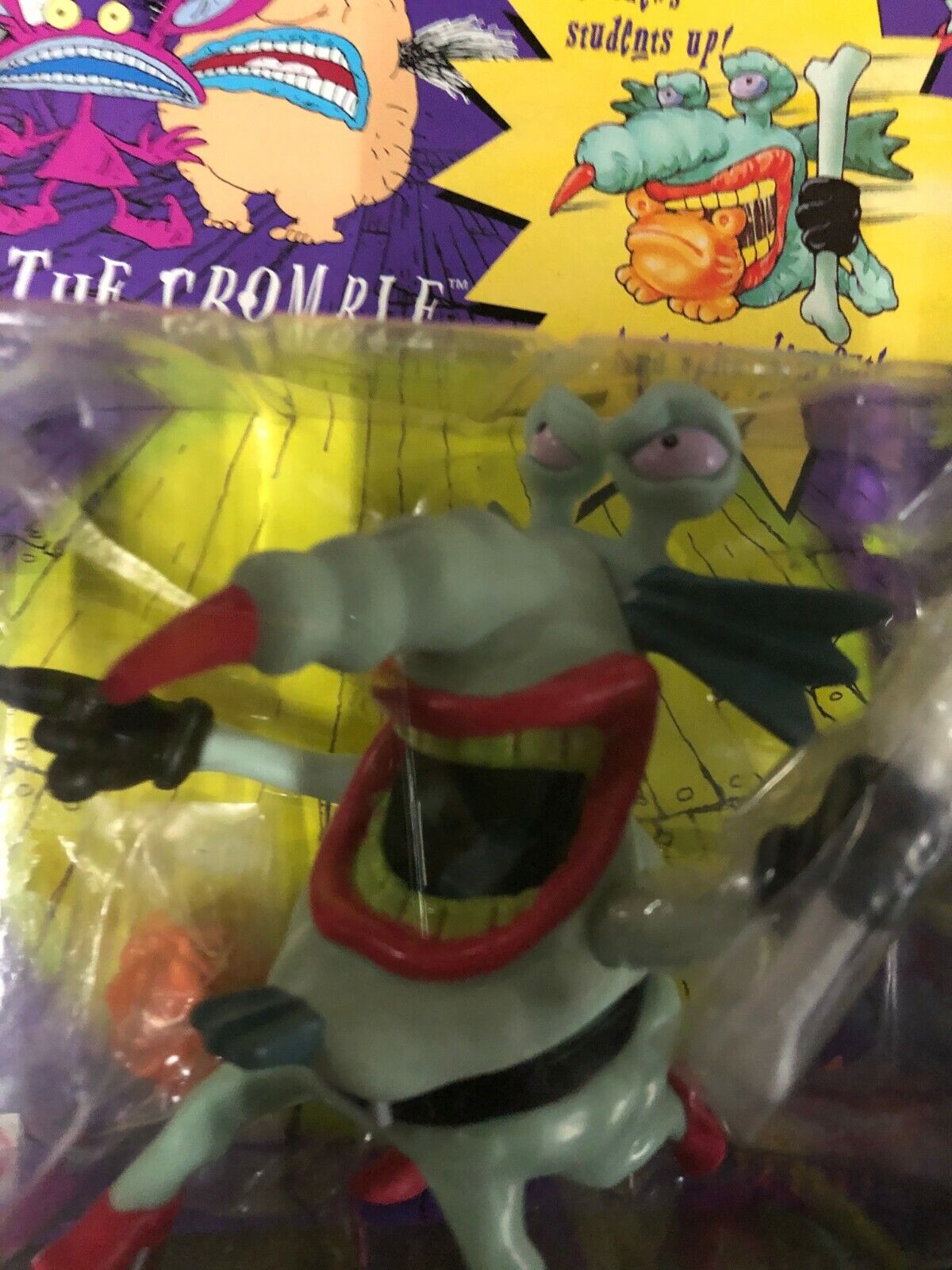 AAAHH!!! Real Monsters Dare To Scare Mattel Figure "The Gromble" 1995 Retro Icon