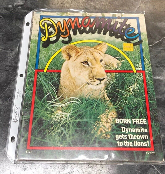 Dynamite Magazine - Lion - 1974 issue #5