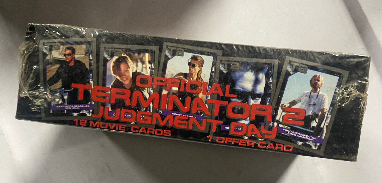 1991 Impel T2 Official Terminator 2 Judgment Day Trading Cards Sealed Box