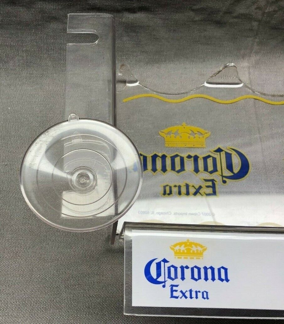 Corona Extra Cooler Suction Holder, Beer Memorabilia Classic Relaxation