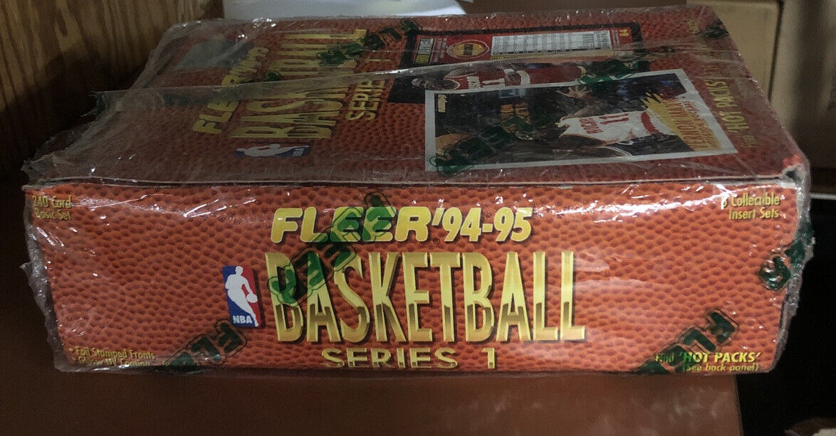 1994-95 Fleer Basketball Series 1 Box Factory Sealed Hobby Hot Packs RARE VTG