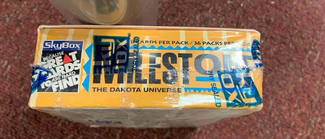 DC Milestone The Dakota Universe Trading Cards 1993 Skybox 36 Packs Sealed Box