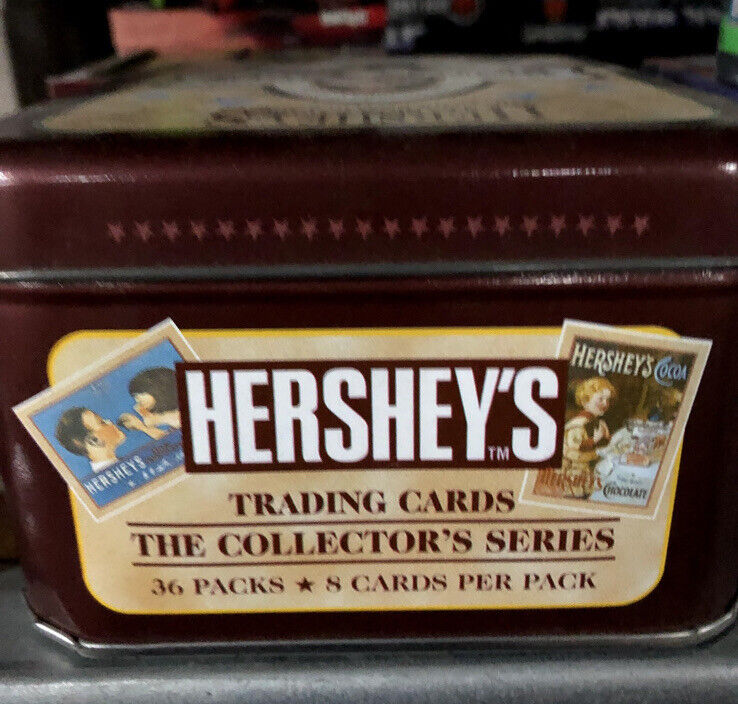 1995 Dart Hersheys Trading Cards The collector's Series Tin Can