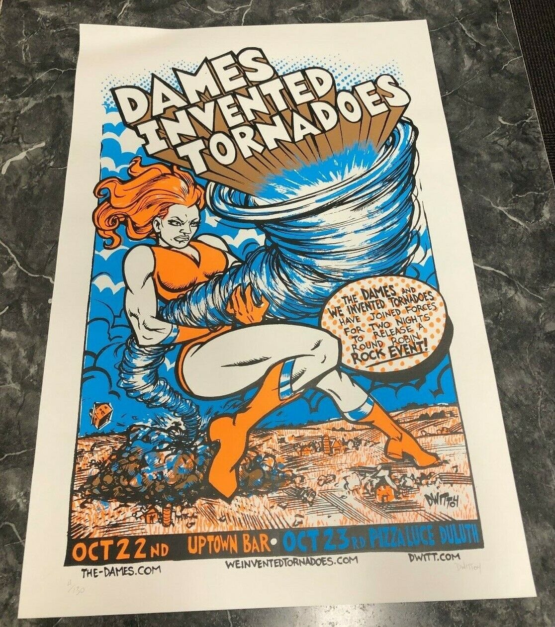 Dwitt - 2004 - Dames, Invented Tornadoes @ Uptown Bar/ Pizza Luce Duluth