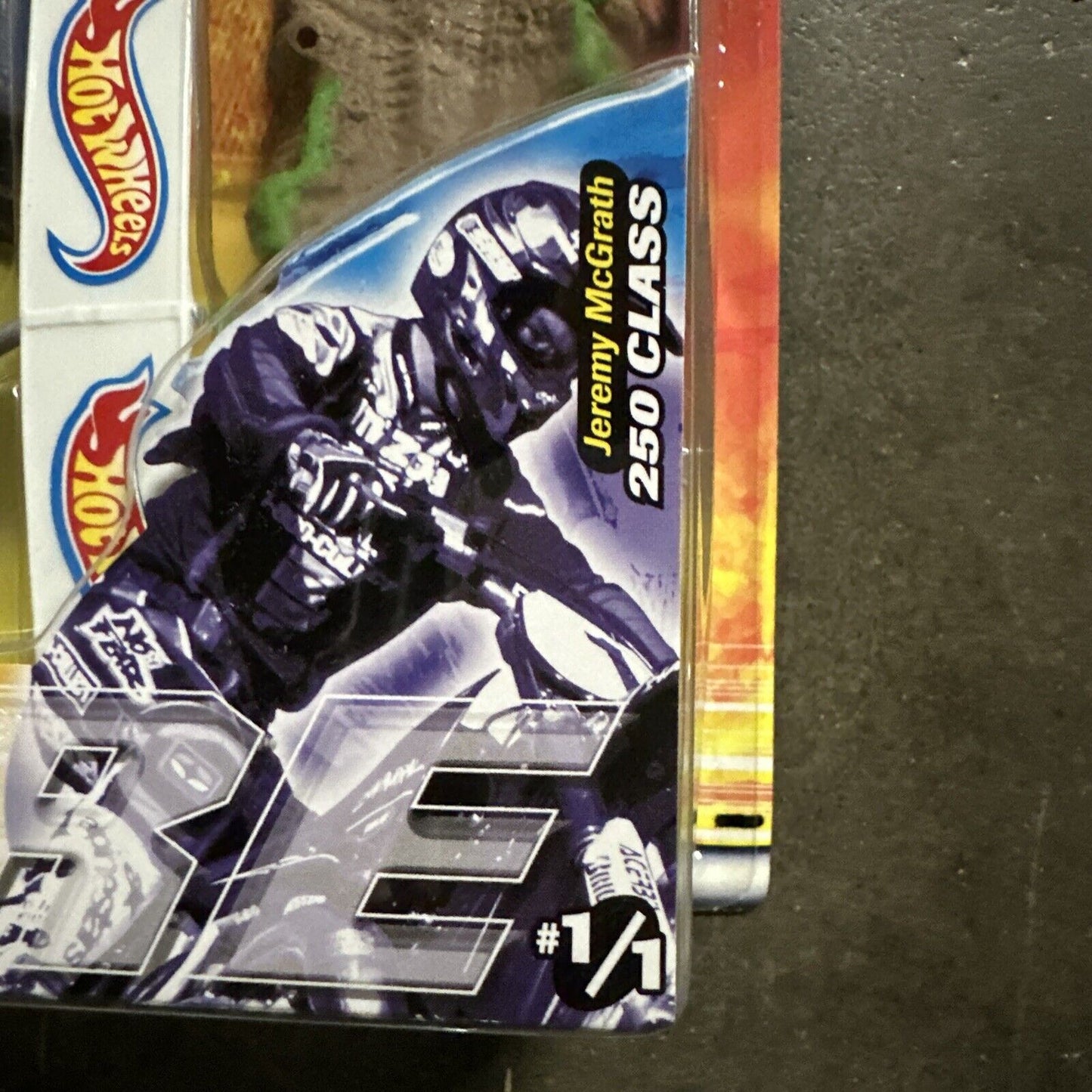 2000 Hot Wheels Moto Core JEREMY MCGRATH #1 250 CLASS #1/1 Interchangeable Parts