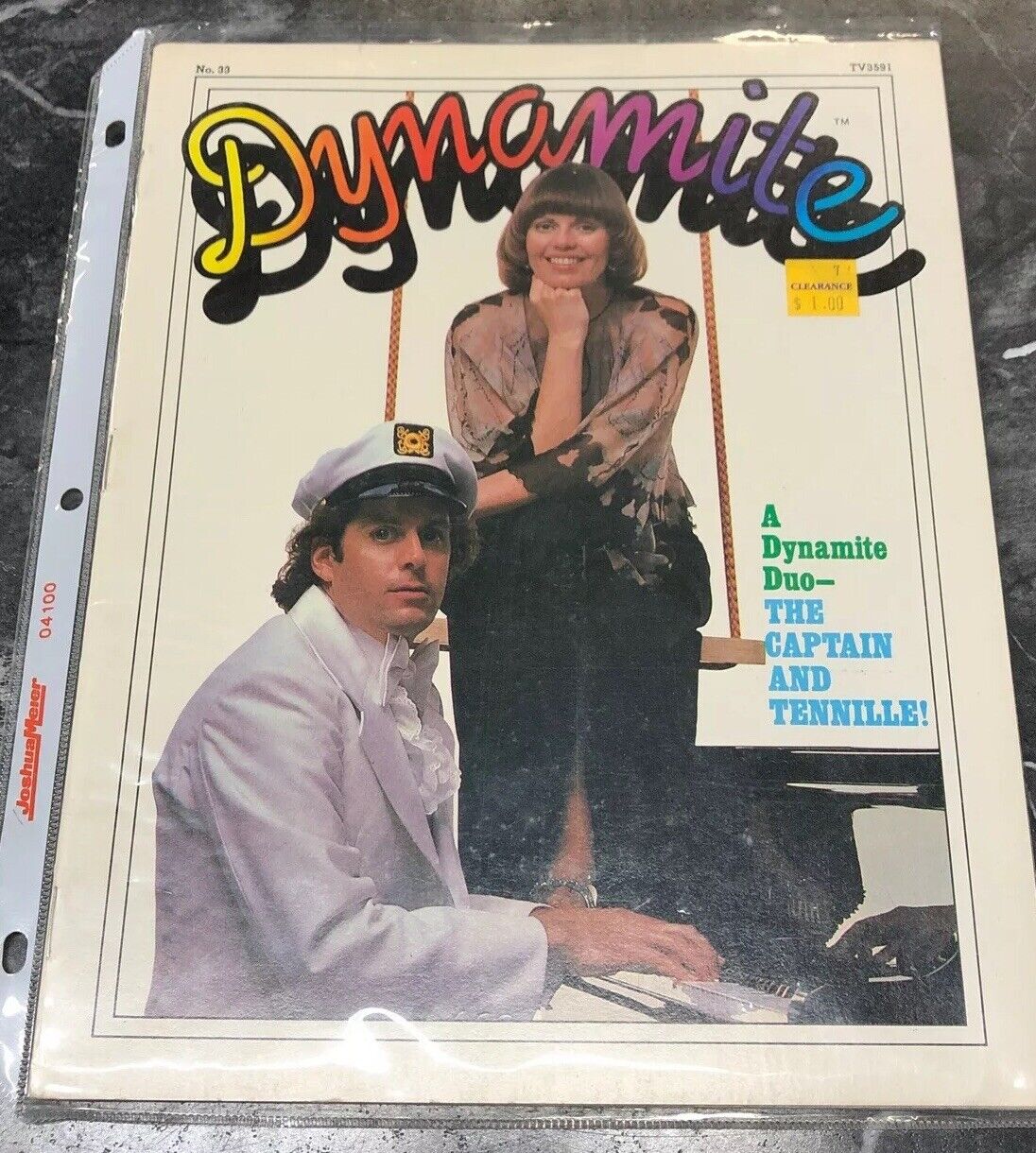 Dynamite magazine No.33 The Captain And Tennille