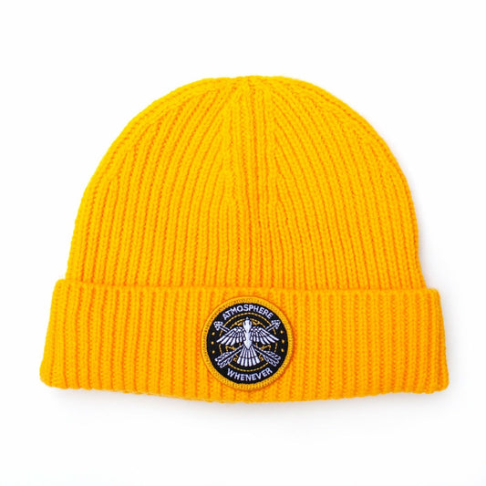  ATMOSPHERE "WHENEVER" KNIT HAT Yellow Rhymesayers Slug Ant Minneapolis Hip-hop 