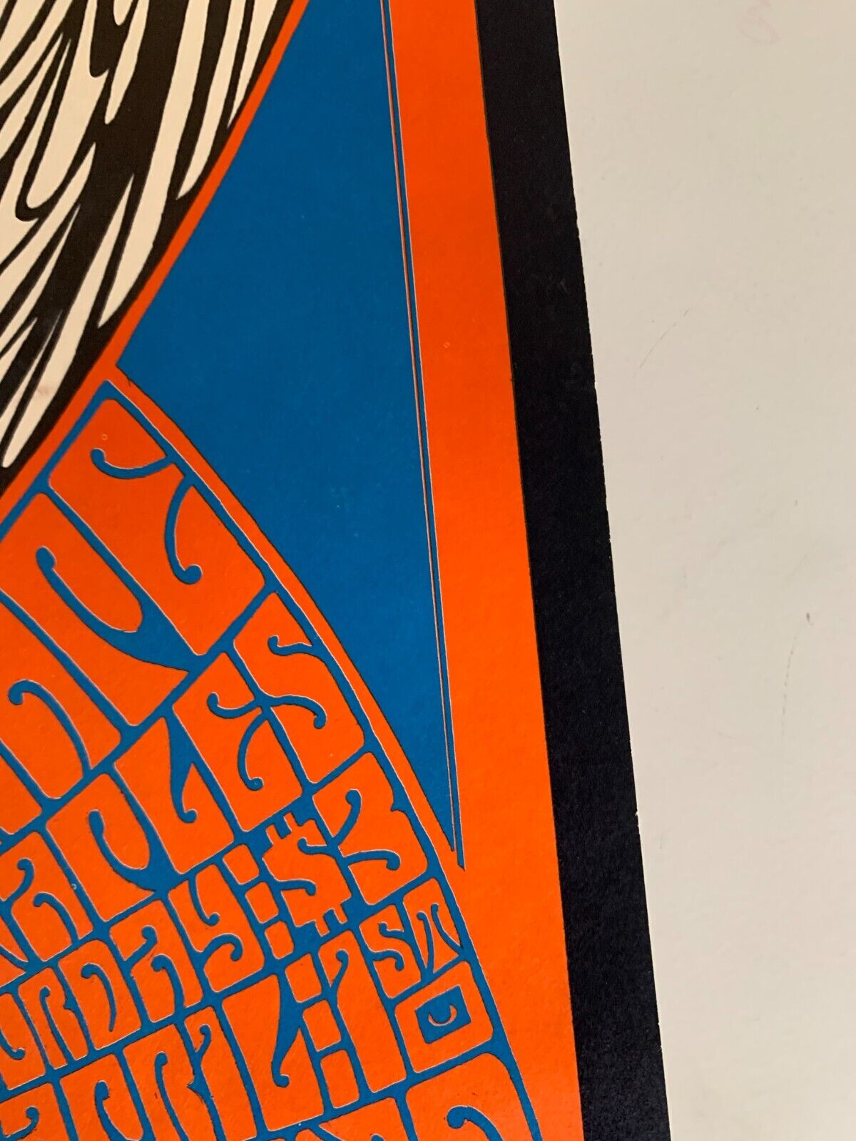Wes Wilson - 1967 - The Byrds/Moby Grape Concert Poster OP 1st Edition Graham