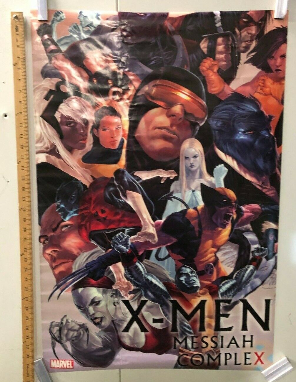 2007 MARVEL POSTER X-Men "Messiah Comlex" Classic Comic Books Super Heroes