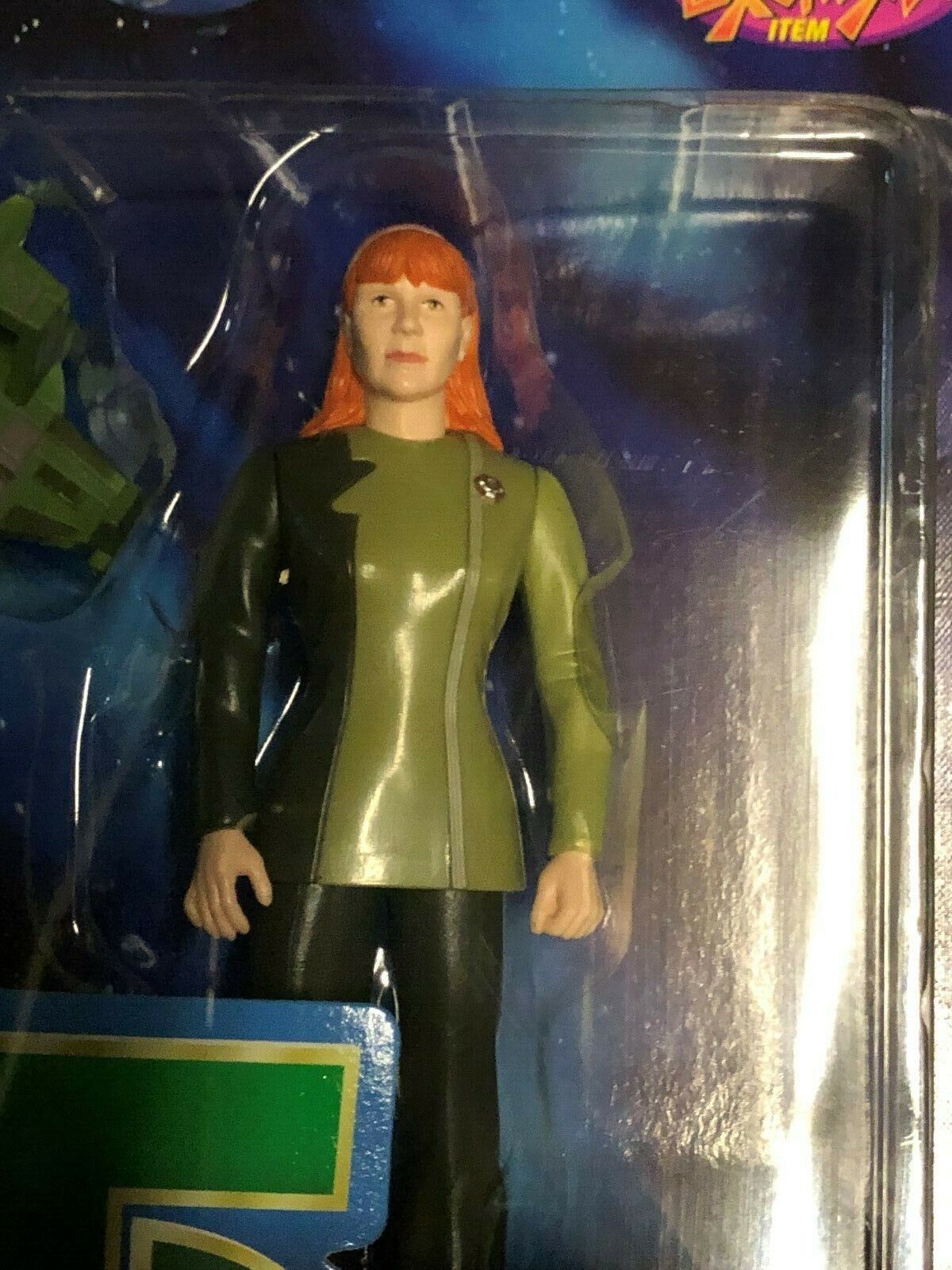 Babylon 5 Lyta Alexander with Green Ship Action Figure NIB Fresh From Box 