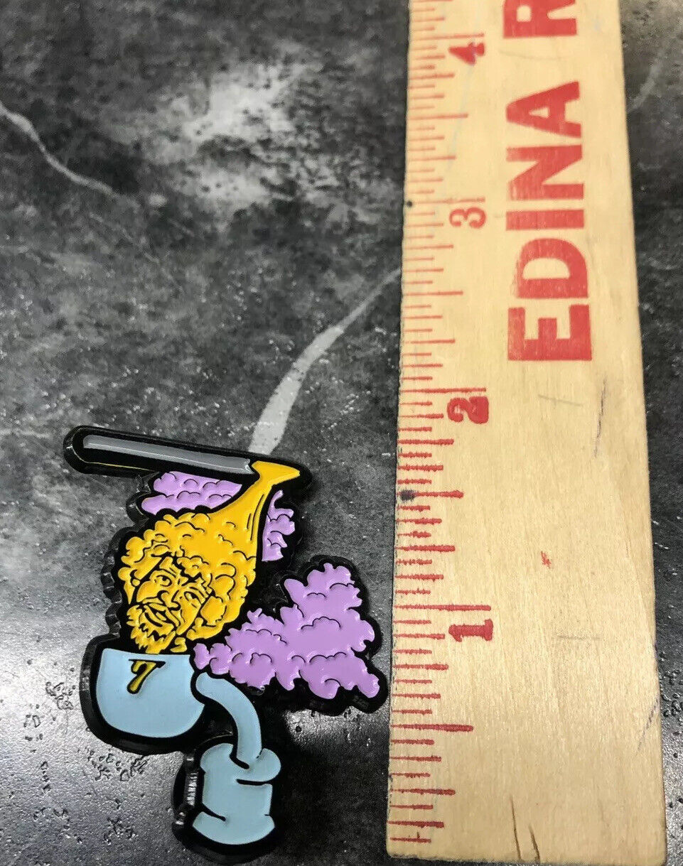 Dab Zilla Pin Art Paint Marijuana Dab Hat Pin New