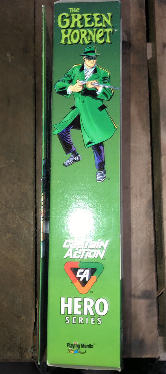 1998 CAPTAIN ACTION AS THE GREEN HORNET Playing Mantis KB TOYS EXCLUSIVE NIB