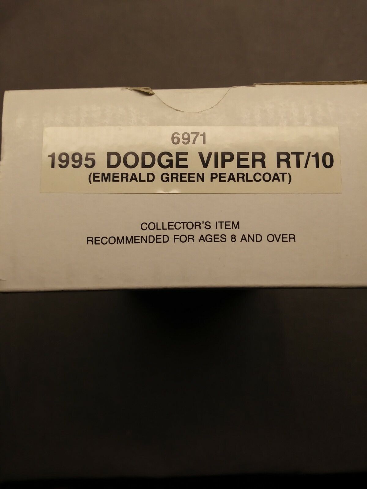 1995 Dodge Viper AMT/ERTL (Emerald Green Pearlcoat) 6971 Collectors Item Model