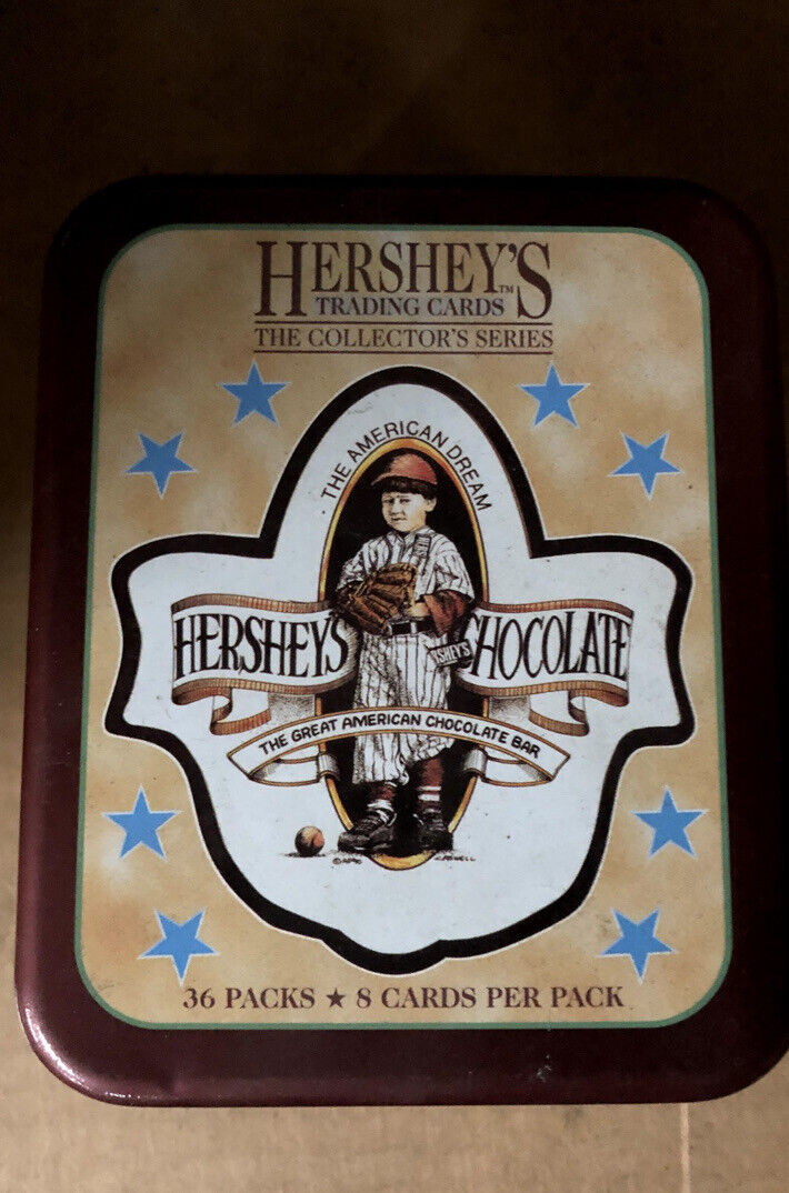 1995 Dart Hersheys Trading Cards The collector's Series Tin Can