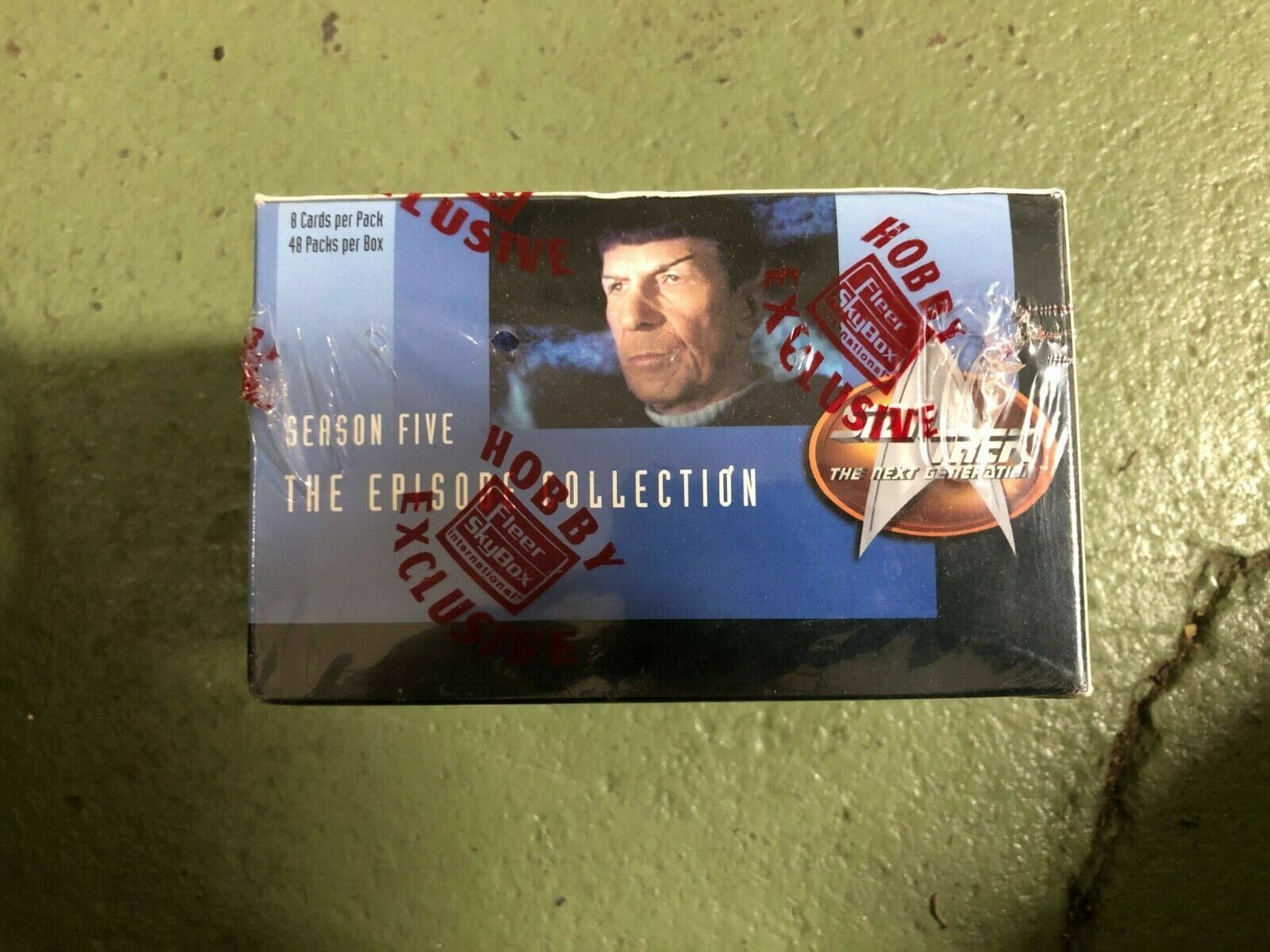 Factory Sealed SkyBox Fleer Star Trek Next Generation Season 5 Hobby Box 1996