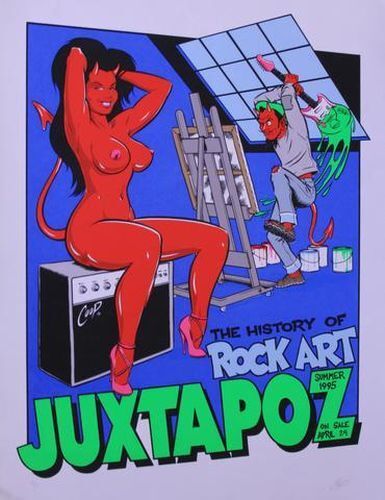 Coop - 1995 - Juxtapoz Magazine Poster Coop 95-03  17" x 23"