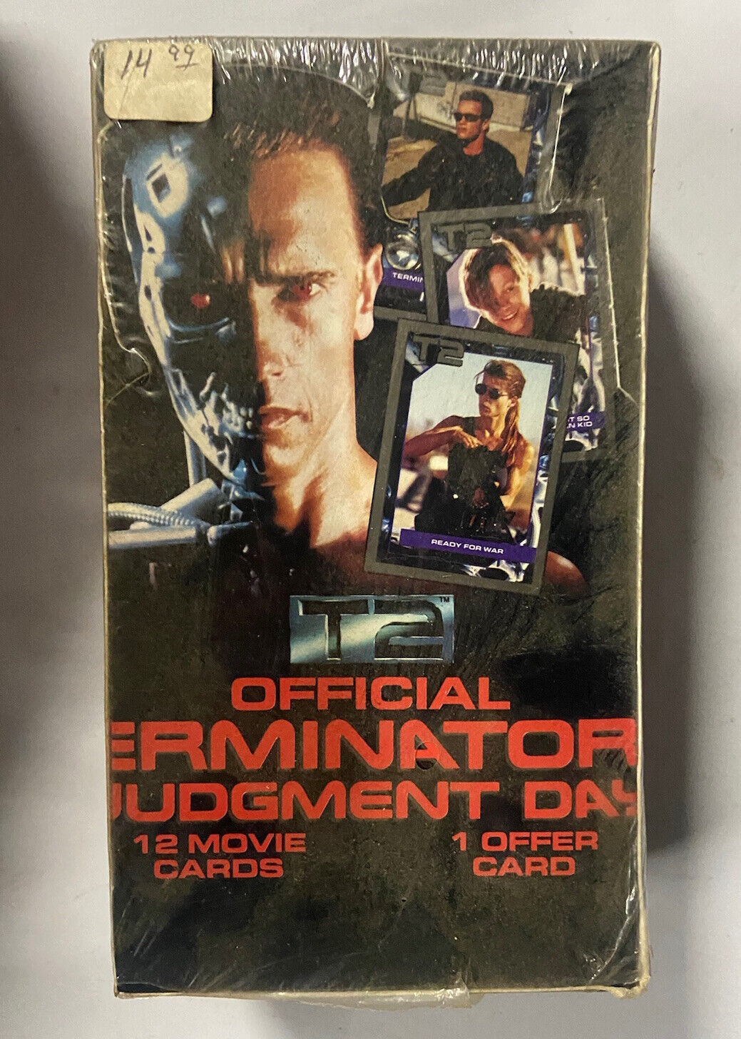 1991 Impel T2 Official Terminator 2 Judgment Day Trading Cards Sealed Box