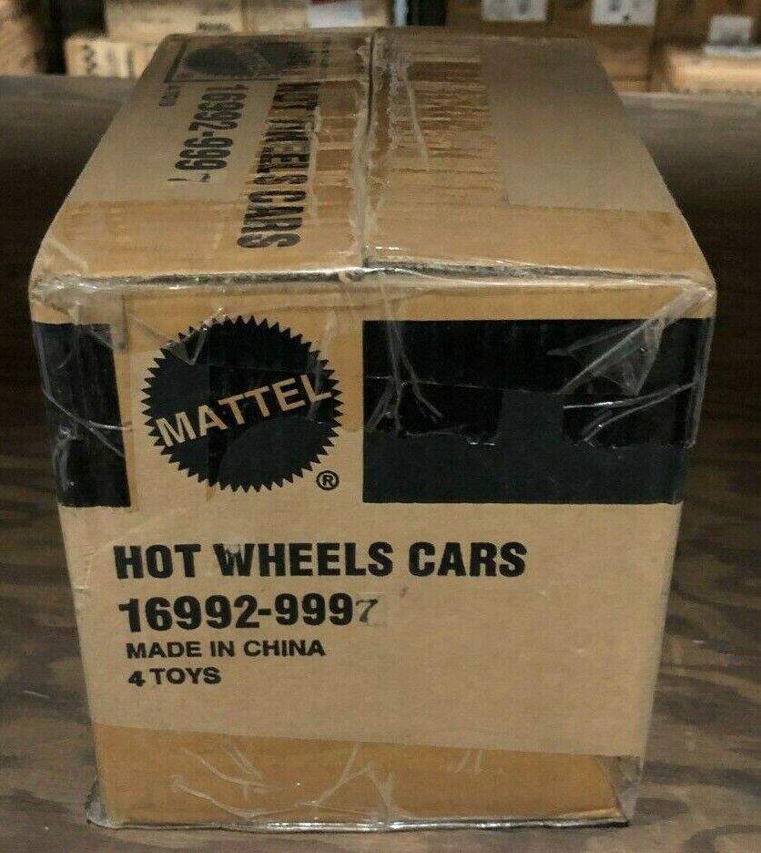 Factory Case Of 4 Sealed Hot Wheels 60th Anniversary 1937 European Touring Class