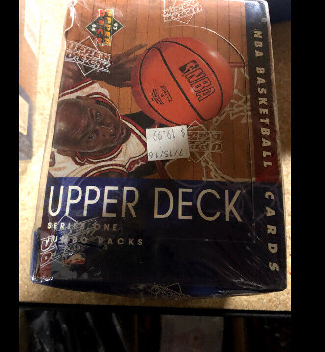 1993-94 Upper Deck Series One Jumbo Packs Basketball Box Michael Jordan