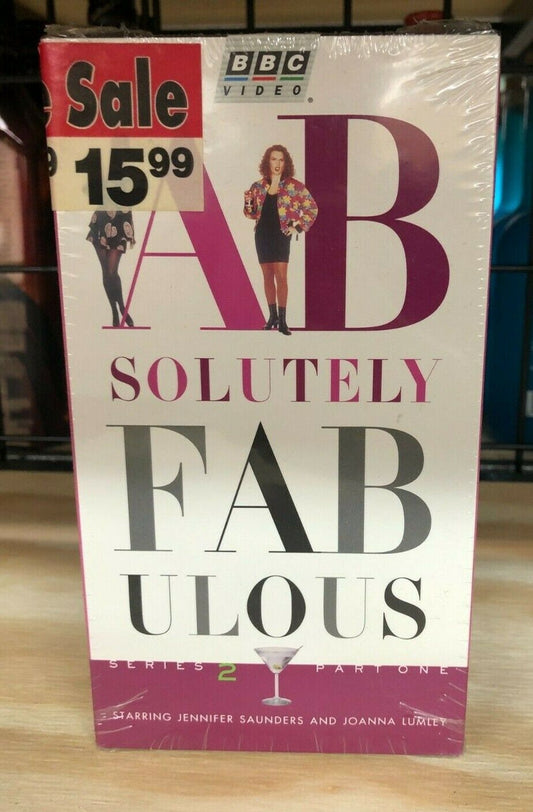 1995 FOX Video VHS "Absolutely Fabulous" Series 2 Part 1 BBC Jennifer Saunders 