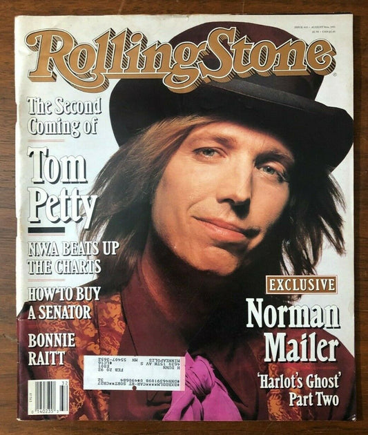 1990's Rolling Stone Magazine The Second Coming Of Tom Petty Norman Mailer